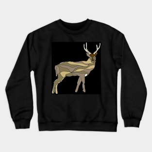 deer hunting design Crewneck Sweatshirt